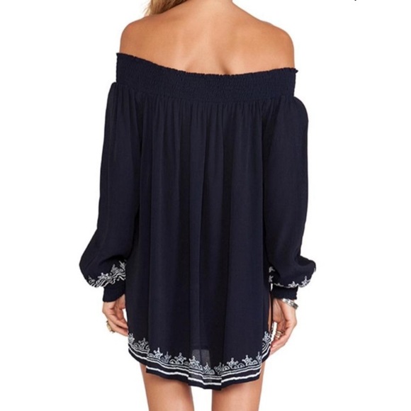 Tularosa JACQUELINE TUNIC NAVY size s - Picture 2 of 5